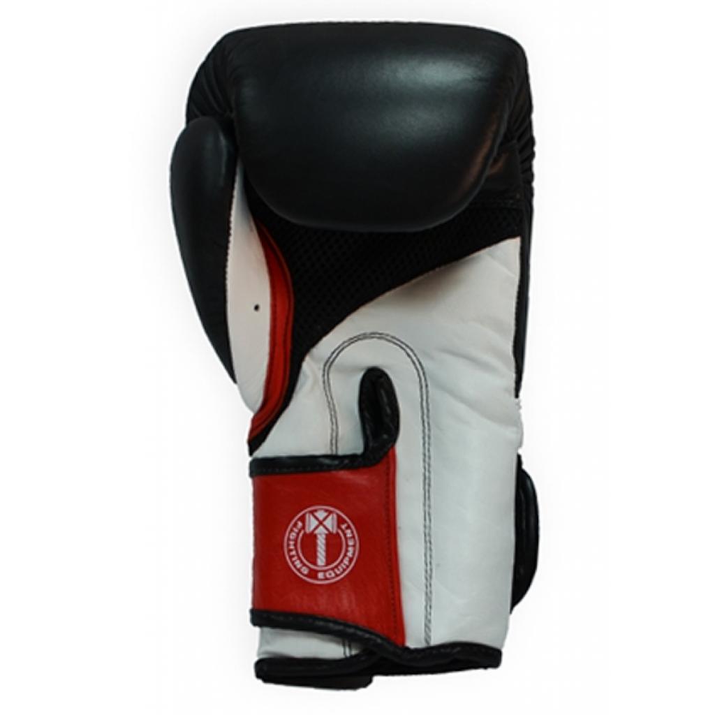 Боксерські рукавички Thor Pro King 14oz Black/Red/White (8041/02(PU) B/R/Wh 14 oz.) зображення 3
