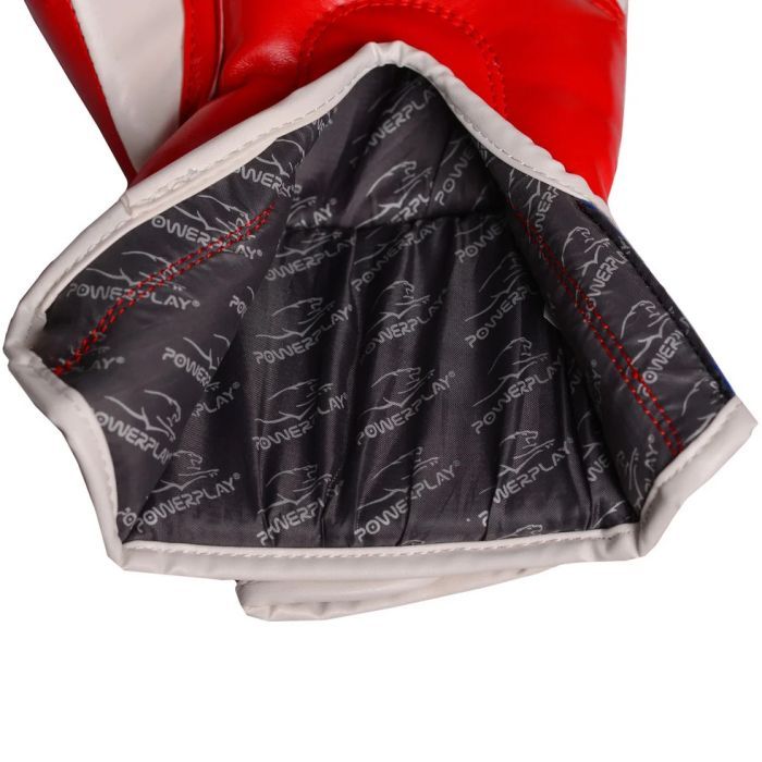 Боксерські рукавички PowerPlay 3018 12oz Red (PP_3018_12oz_Red) зображення 4