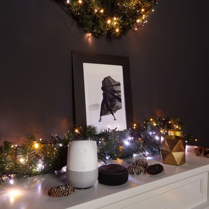 Гирлянда Twinkly Smart LED Strings RGBW 250, BT + WiFi, Gen II, IP44, кабель (TWS250SPP-BEU) изображение 9