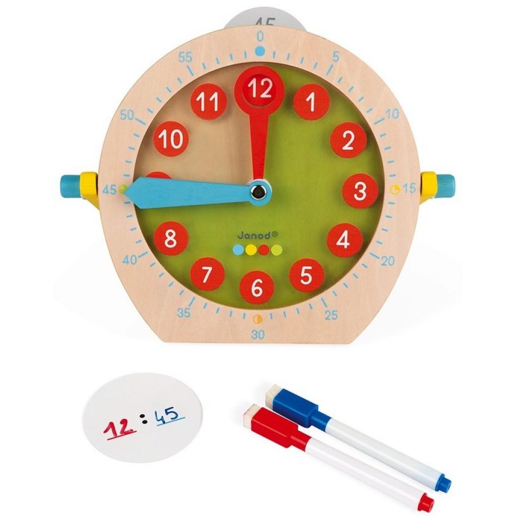 Развивающая игрушка Janod Учимся называть время (J05076) изображение 2