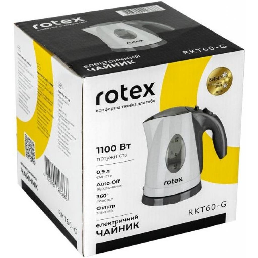 Електрочайник Rotex RKT60-G зображення 3
