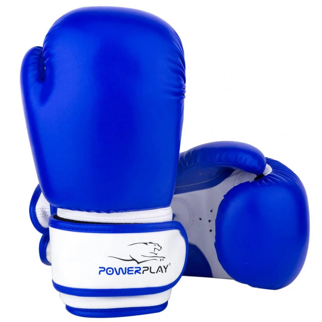 Боксерські рукавички PowerPlay 3004 JR 6oz Blue/Yellow (PP_3004JR_6oz_Blue/Yellow)