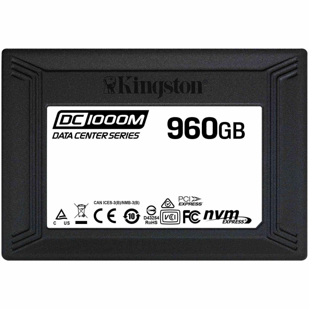 Накопитель SSD U.2 2.5" 960GB Kingston (SEDC1000M/960G) изображение 2