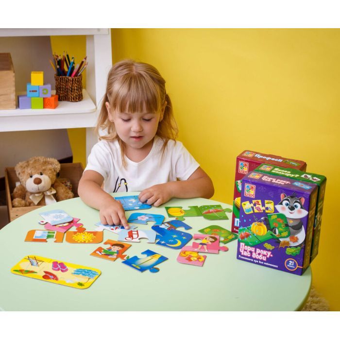 Развивающая игрушка Vladi Toys Времена года. Время суток (VT1804-31) изображение 6