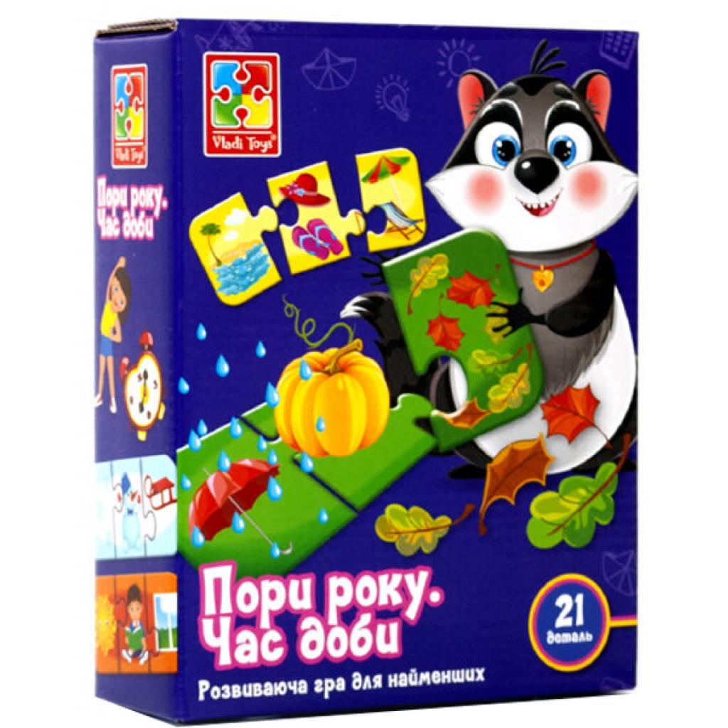 Развивающая игрушка Vladi Toys Времена года. Время суток (VT1804-31)