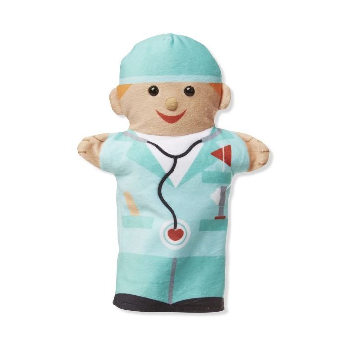 Игровой набор Melissa&Doug Кукольный театр Веселые помощники, 4 штуки (MD9086) изображение 3
