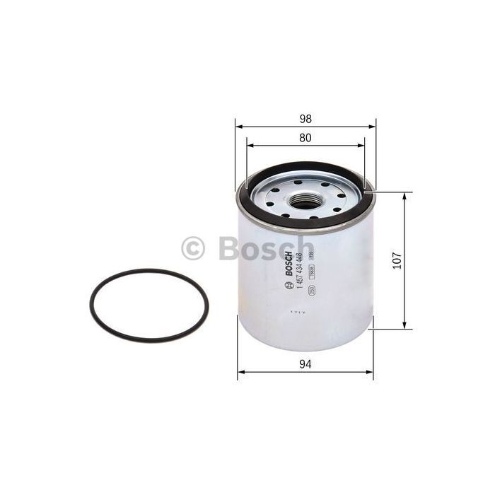 Фильтр топливный Bosch 1 457 434 448 изображение 5