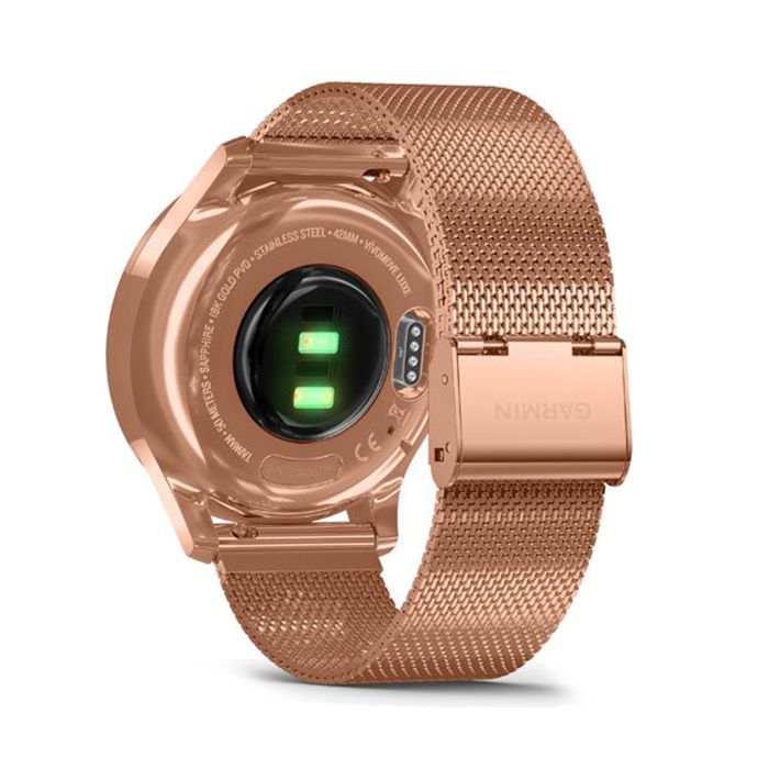 Смарт-часы Garmin vivomove Luxe, Rose Gold, Milanese (010-02241-24) изображение 6
