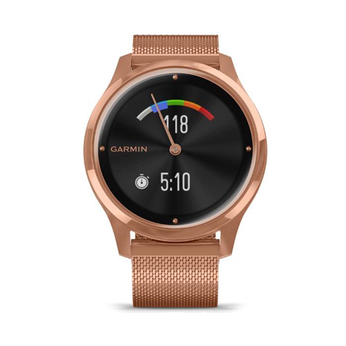 Смарт-часы Garmin vivomove Luxe, Rose Gold, Milanese (010-02241-24) изображение 7