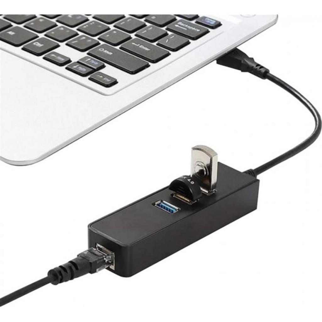 Концентратор Dynamode USB 3.0 Type-A - RJ45 Gigabit Lan, 3*USB 3.0 (USB3.0-Type-A-RJ45-HUB3) зображення 7