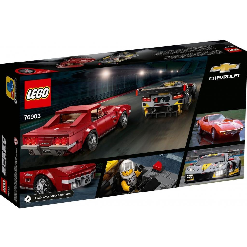 Конструктор LEGO Speed Champions Chevrolet Corvette C8.R Race Car and 1968 Ch (76903) изображение 11