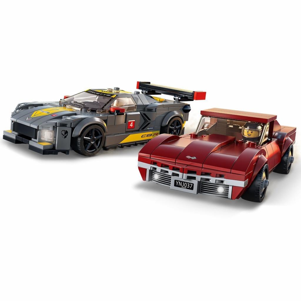Конструктор LEGO Speed Champions Chevrolet Corvette C8.R Race Car and 1968 Ch (76903) изображение 7