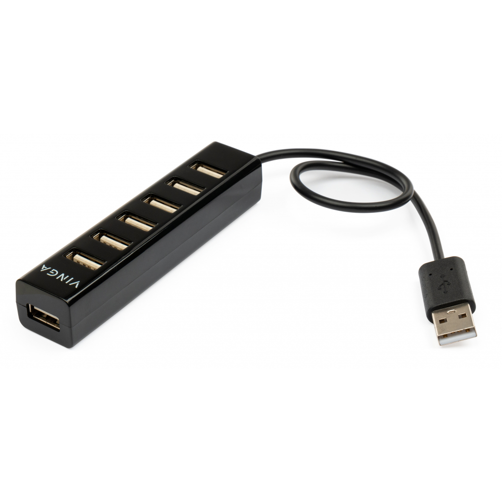 Концентратор Vinga USB2.0 to 7*USB2.0 HUB (VHA2A7) зображення 2
