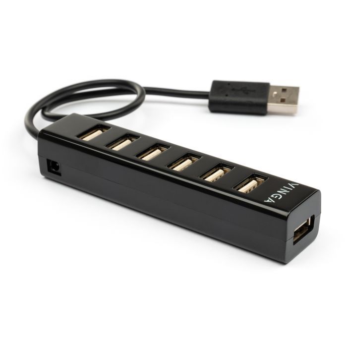 Концентратор Vinga USB2.0 to 7*USB2.0 HUB (VHA2A7) зображення 3