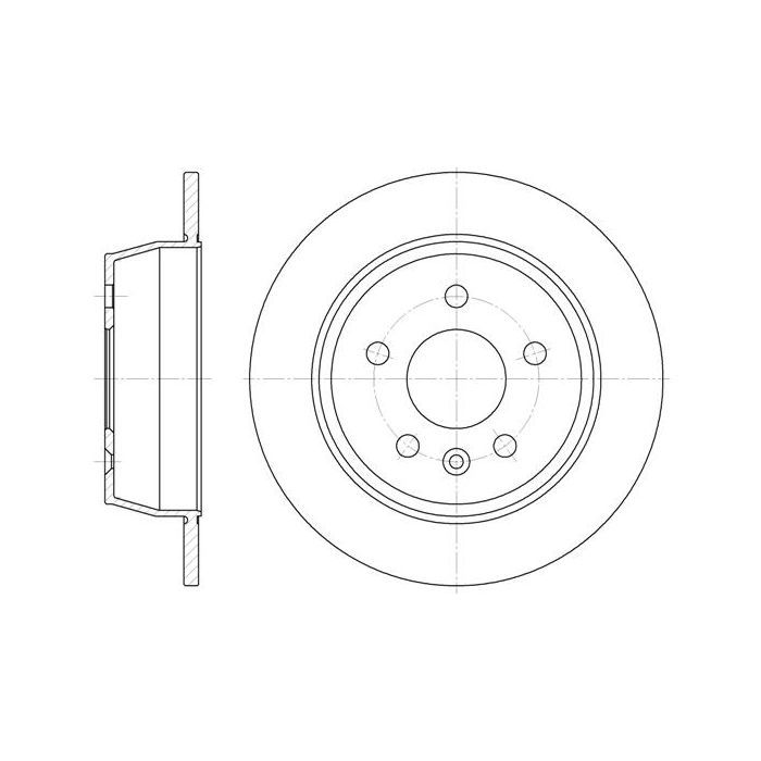 Тормозной диск REMSA 6471.00
