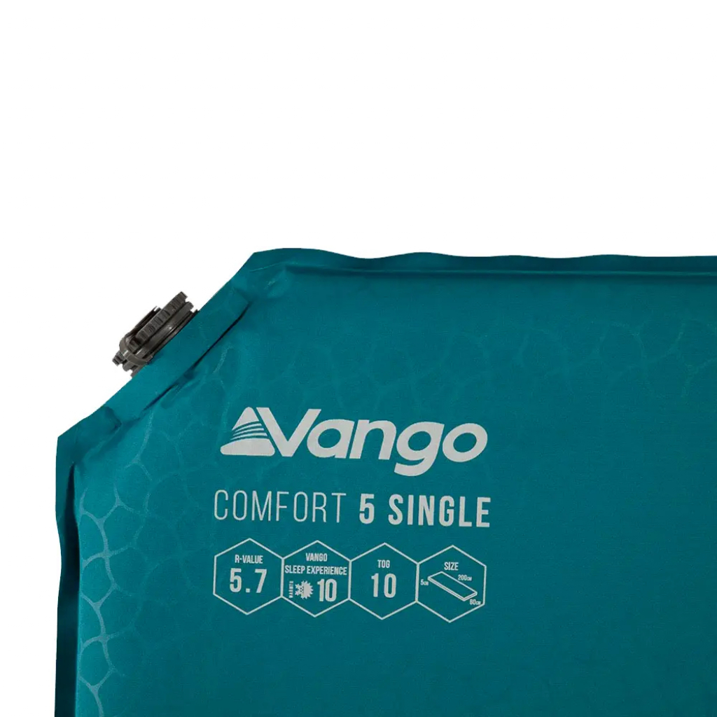 Туристический коврик Vango Comfort 5 Single Bondi Blue (929162) изображение 2