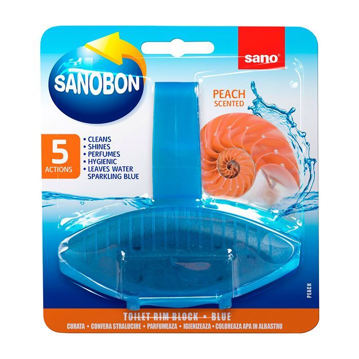 Туалетный блок Sano Персик 55 г (7290005426964)