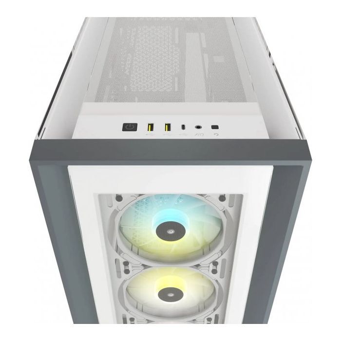 Корпус Corsair iCUE 5000X RGB Tempered Glass White (CC-9011213-WW) изображение 10