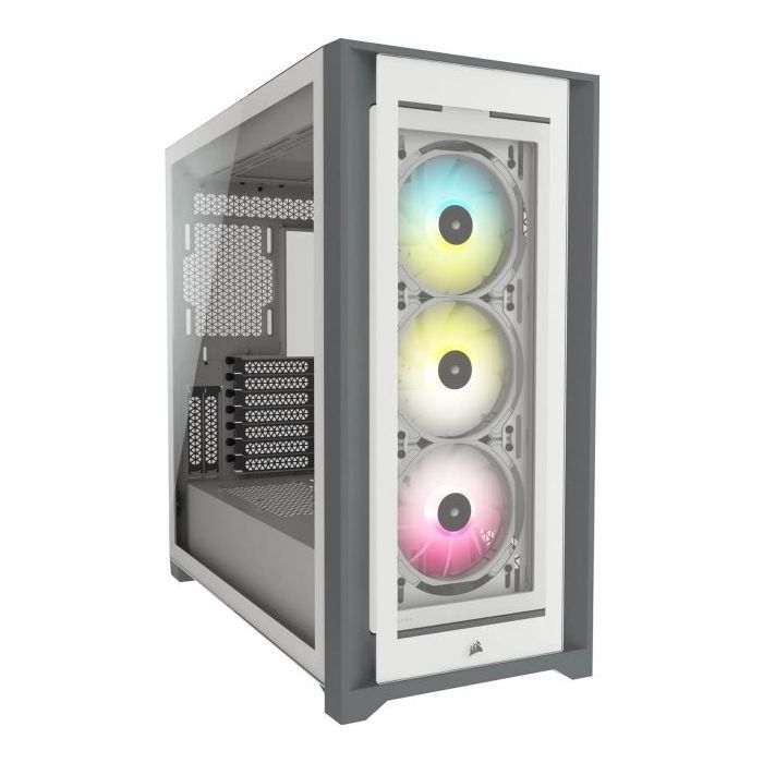 Корпус Corsair iCUE 5000X RGB Tempered Glass White (CC-9011213-WW)