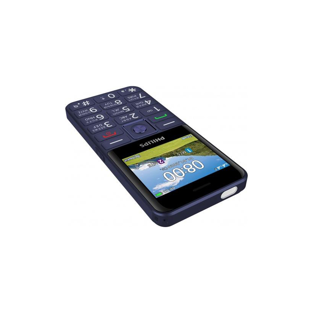 Мобільний телефон Philips Xenium E207 Blue зображення 4