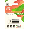 USB флеш накопичувач Mibrand 4GB Cougar Black USB 2.0 (MI2.0/CU4P1B) зображення 3