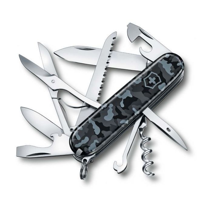Ніж Victorinox Huntsman Transparent Silver (1.3713.T7)
