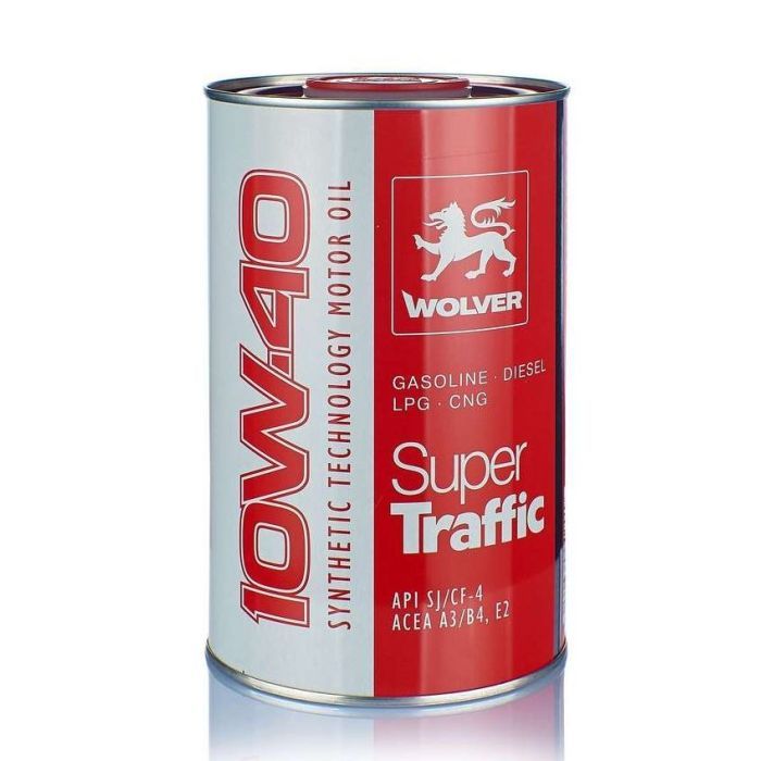 Моторное масло Wolver Super Traffic 10W-40 60л (4260360942679)