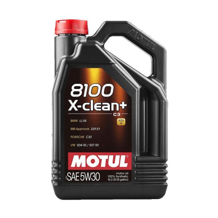 Моторное масло MOTUL 8100 X-clean+ C3 5w30 5л (854751)