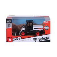 Спецтехника Bburago Погрузчик Bobcat Toolcat 5600 10 см (18-31806) изображение 5