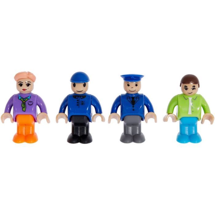 Конструктор ZIPP Toys Поезд DF11 Z с рельсами, синий на радиоуправлении (98220) изображение 2