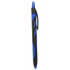 Ручка кулькова H-Tone автоматична 0,7 мм, чорний корпус, синя, уп. 12 шт (PEN-HT-JJ20165)
