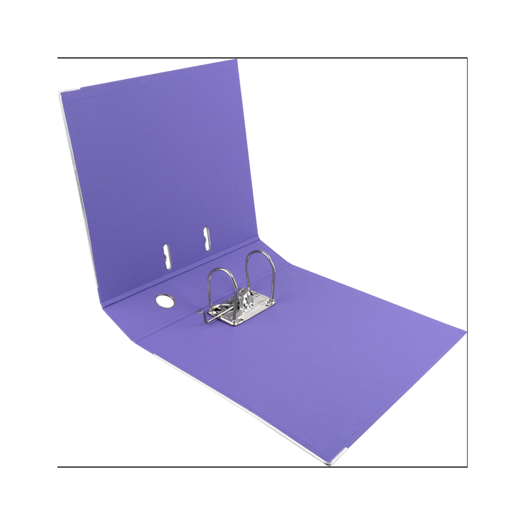 Папка - регистратор Axent А4 PP 7,5 см, собран, фиолетовая (D1712-11C) изображение 2