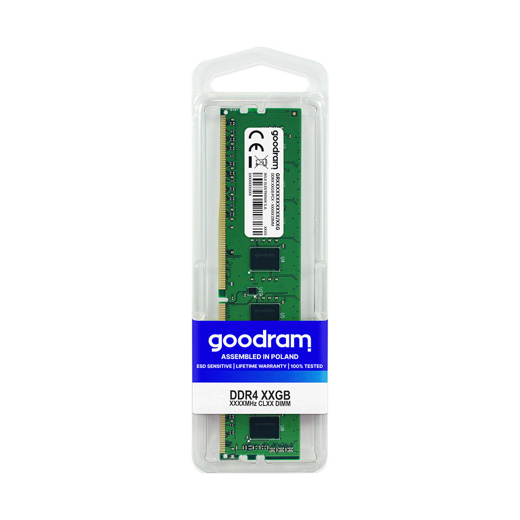 Модуль памяти для компьютера DDR4 16GB (2x8GB) 2666 MHz Goodram (GR2666D464L19S/16GDC) изображение 2