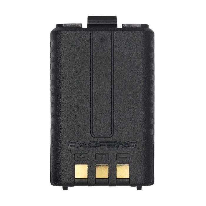 Аккумуляторная батарея Baofeng для UV-5R Std 1800mAh (BL-5_Black / Гр6374)