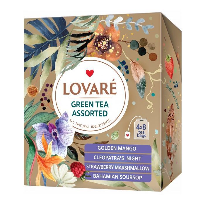 Чай Lovare Green Tea Assorted 32 шт (79655)