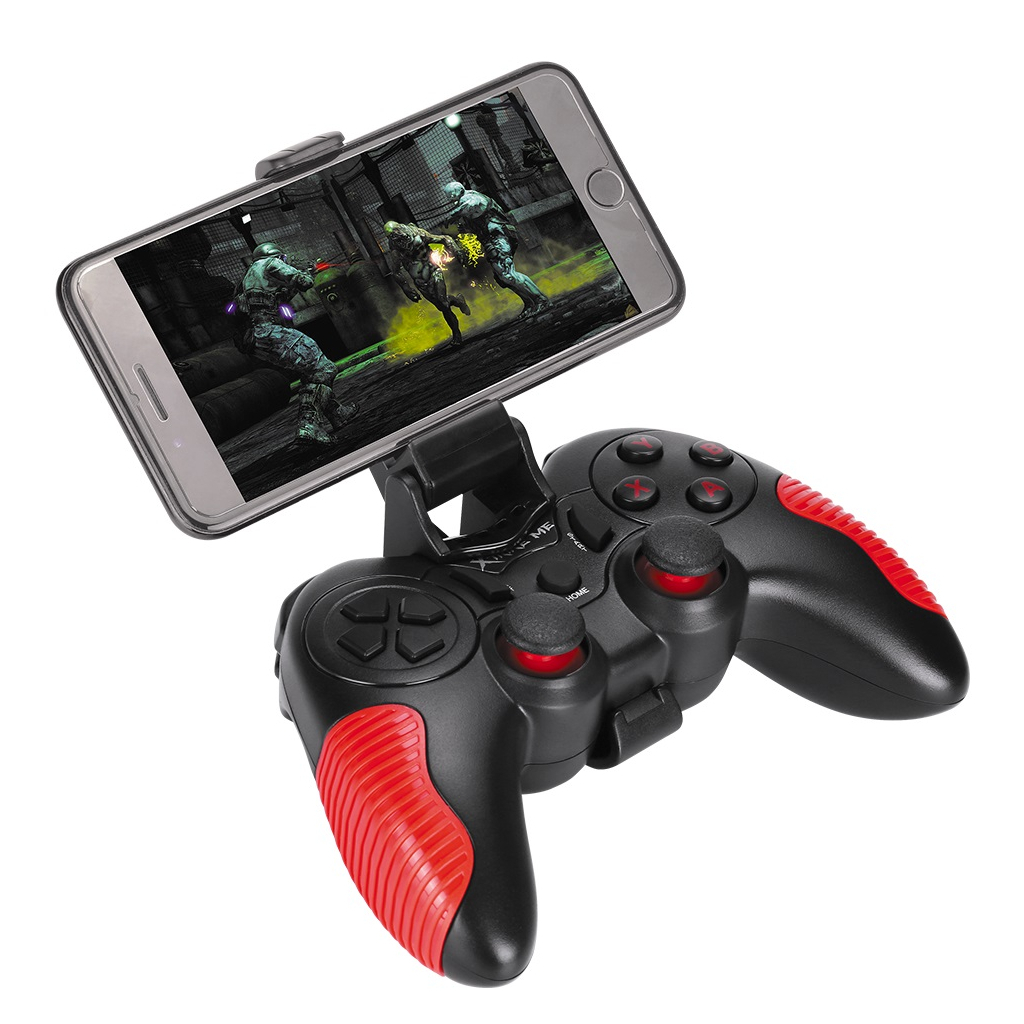 Геймпад Xtrike ME GP-45 Wireless Android/PS3/PC Black/Red (GP-45) изображение 3