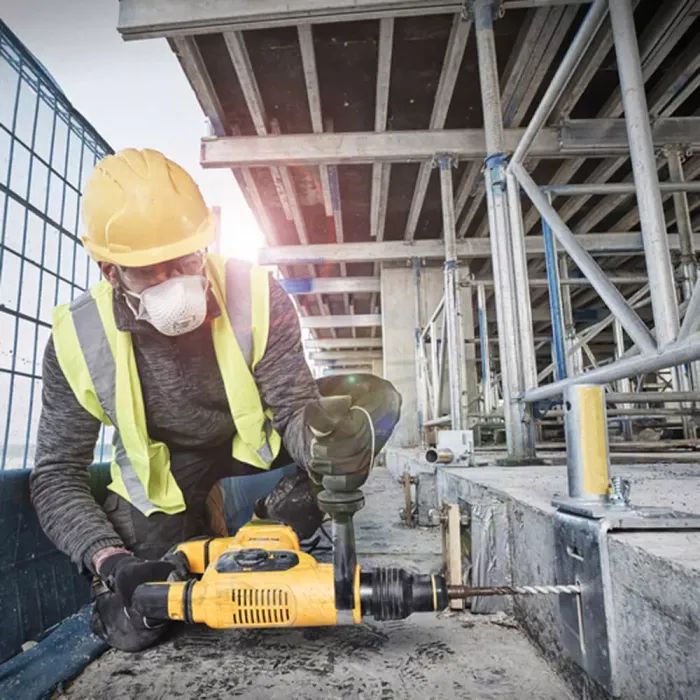 Отбойный молоток DeWALT SDS-MAX, 1050 Bт, 7.1 Дж, 3150 уд/мин, 5.6 кг, кейс (D25810K) изображение 5