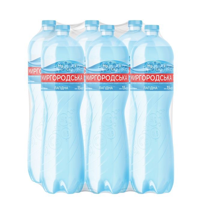 Минеральная вода Миргородська Лагідна 1.5 сл/газ пет (4820000430975) изображение 4