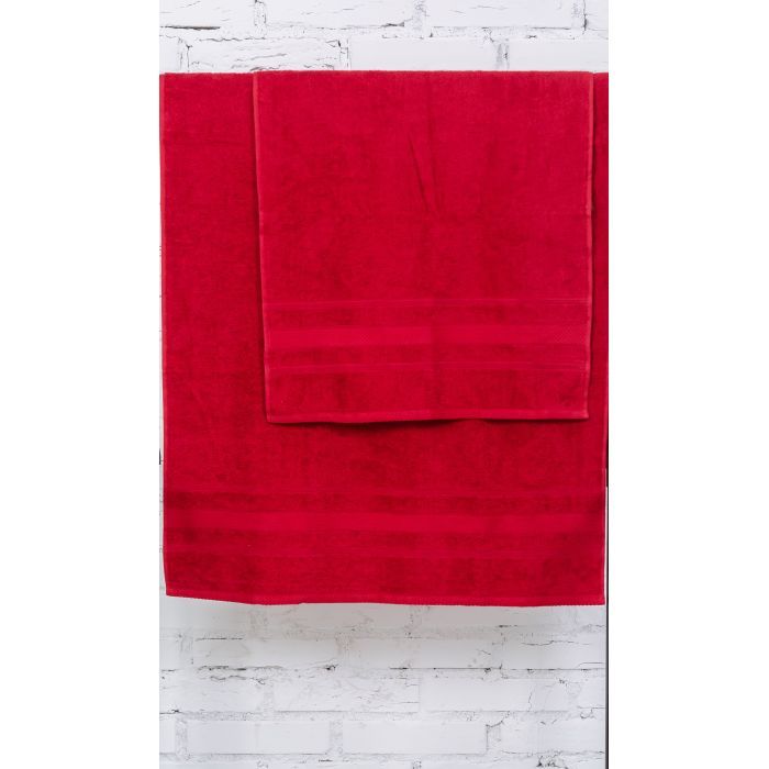 Полотенце MirSon набор банный №5070 Elite SoftNess Bordo 50х90, 70х140 (2200003183085) изображение 3