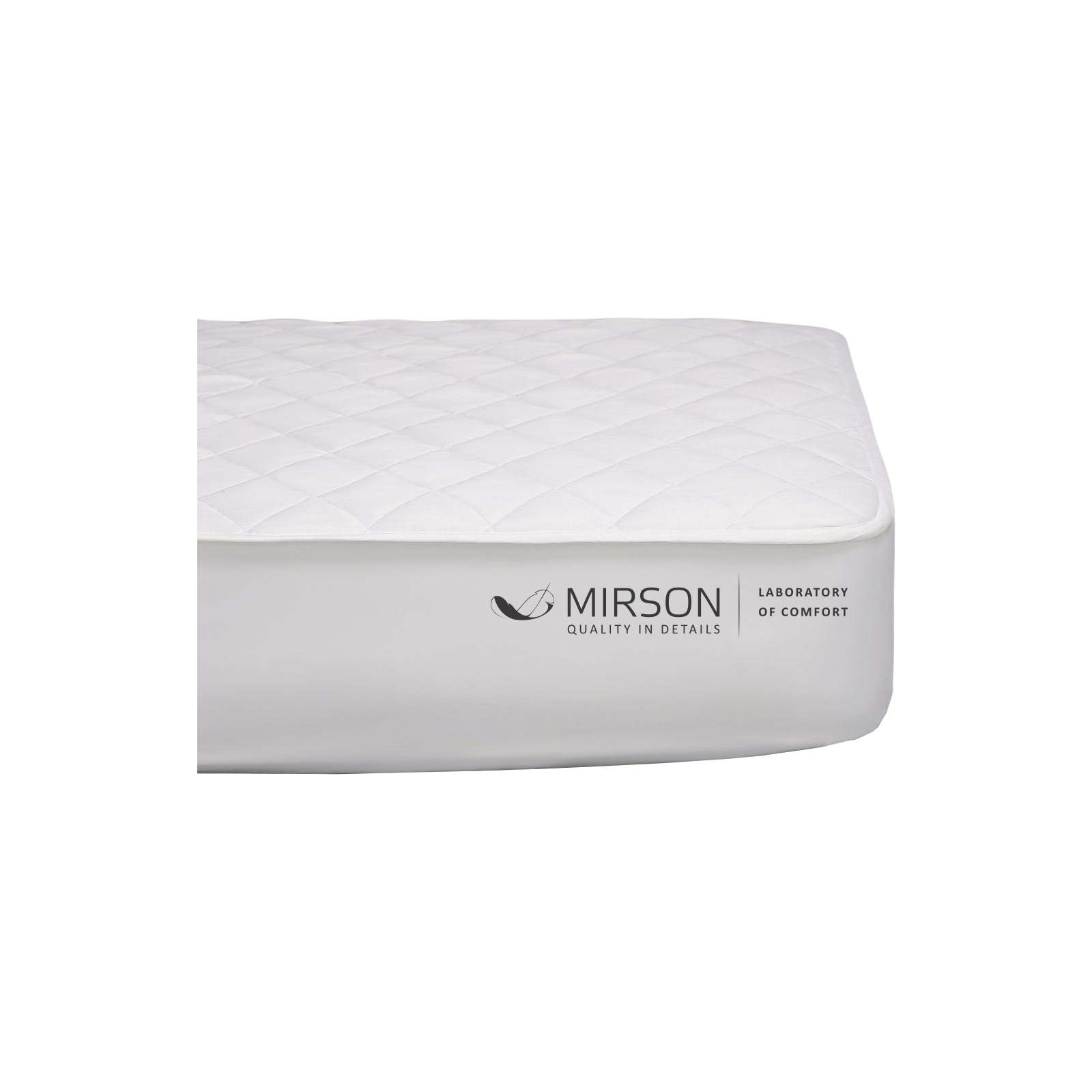 Наматрасник MirSon шелковый Silk двусторонний 297 160x200 см (2200000352620)