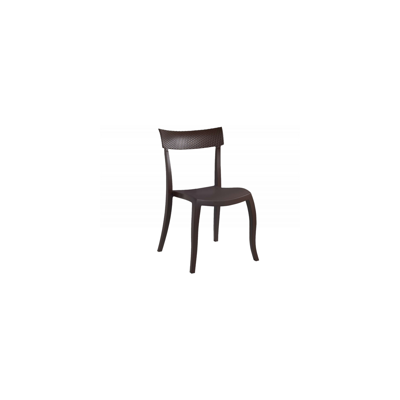 Кухонный стул PAPATYA hera sp под ротанг темно-коричневый (2249)