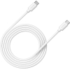 Дата кабель USB-C to USB-C 2.0m 100W 20V/ 5A white Canyon (CNS-USBC12W)