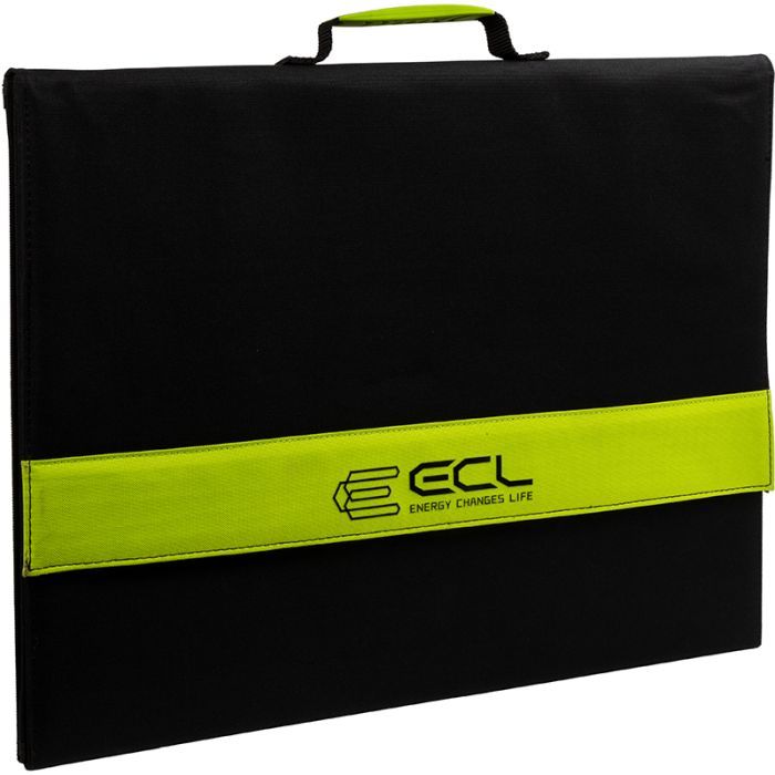 Портативна сонячна панель ECL 120W регулятор USB-C 2xUSB 1xQC 3.0 1550x555x5мм 3.9кг (EC-SP120WBV) зображення 7