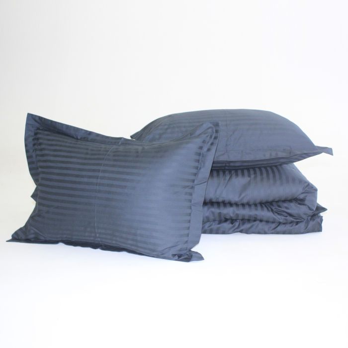 Постільна білизна MirSon Satin 30-0021DarkBlue 160х220 Сімейний (2200005255803) зображення 8