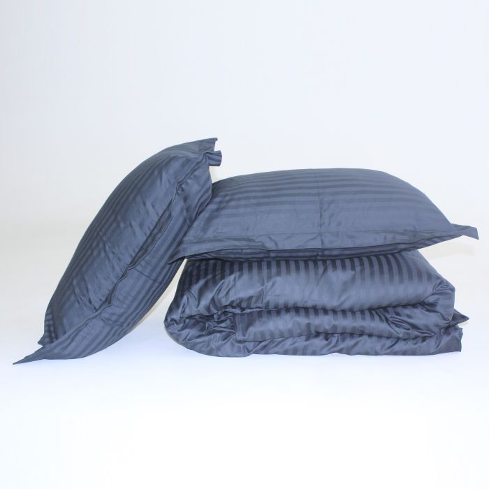 Постільна білизна MirSon Satin 30-0021DarkBlue 160х220 Сімейний (2200005255803) зображення 9