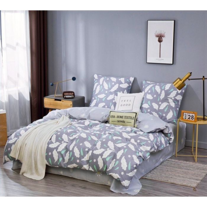 Постільна білизна MirSon Бязь Premium 17-0276 Marigold Сімейний 160x220 (2200002112499)