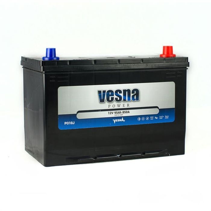 Акумулятор автомобільний Vesna 95 Ah/12V Japan Euro (415 295) зображення 2