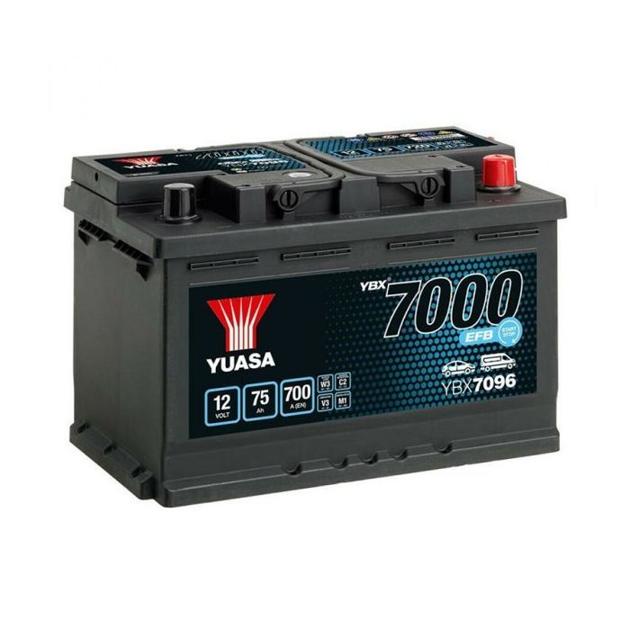 Аккумулятор автомобильный Yuasa 12V 75Ah EFB Start Stop Battery (YBX7096)