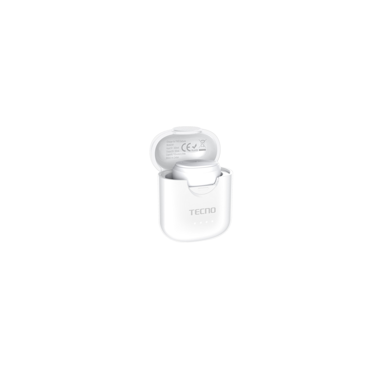 Навушники Tecno Minipods M1 Mono White (4895180759475) зображення 12