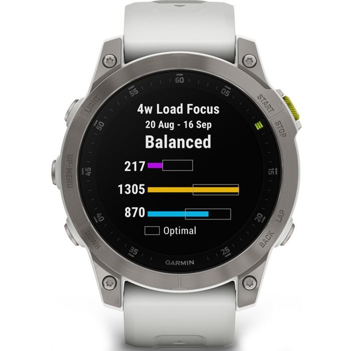 Смарт-часы Garmin EPIX gen 2, Sapphire,White,Titanium, GPS (010-02582-21) изображение 7